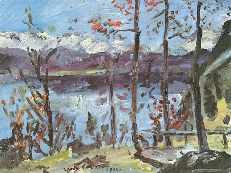 Lovis Corinth Ostern am Walchensee oil painting picture
